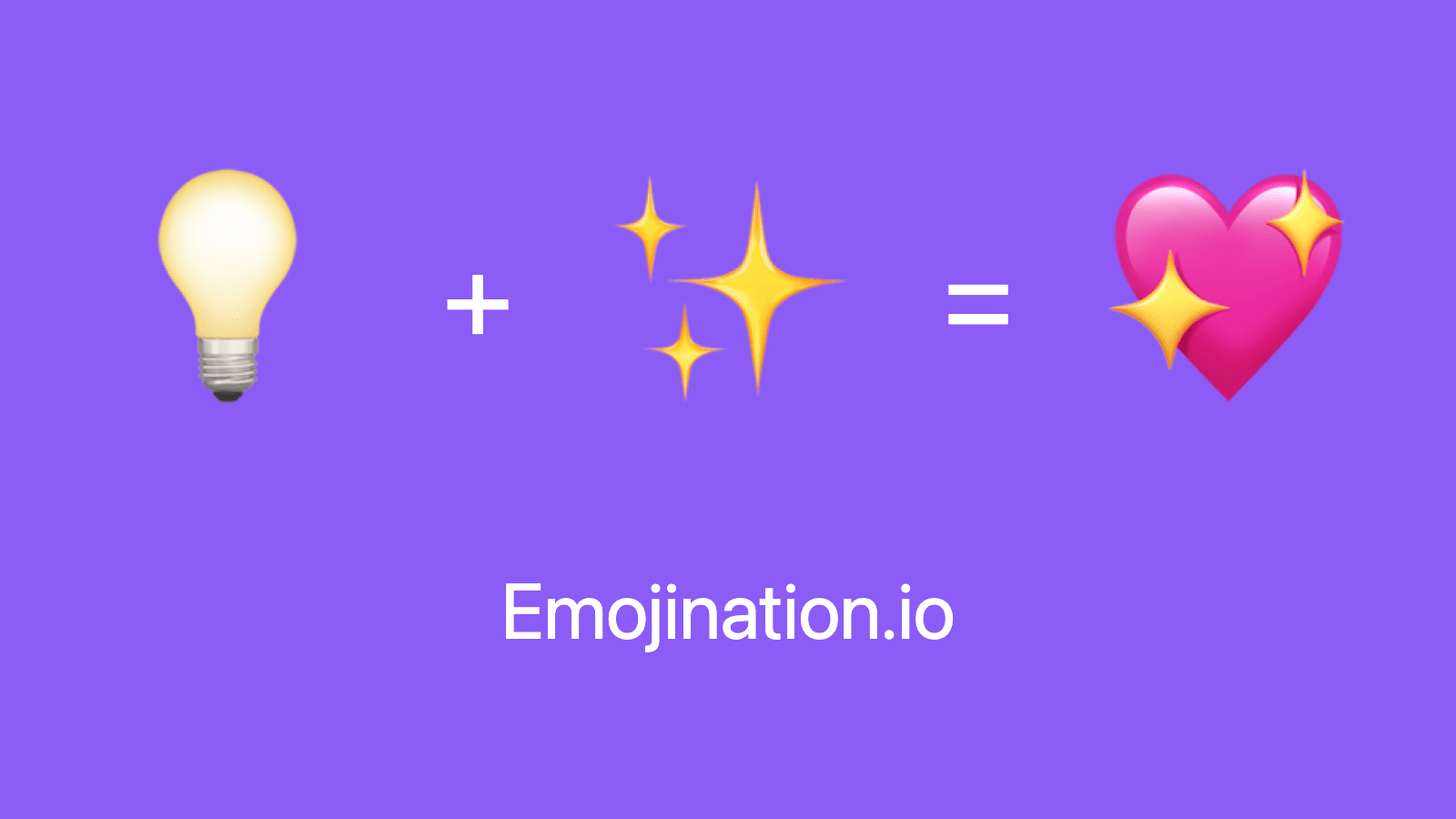 Emojination - Create fun and engaging visuals 💡