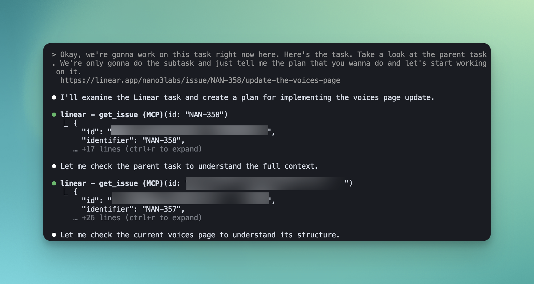 Clade Code Start Planning