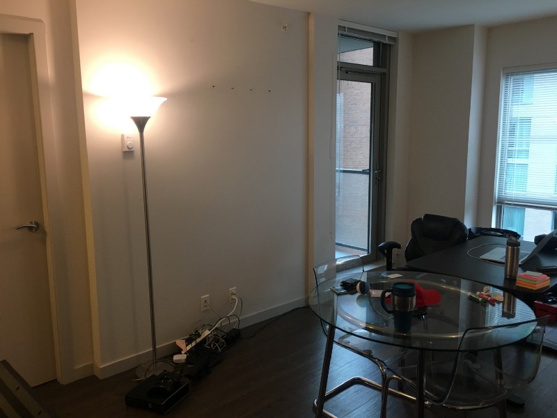 Removed the TV & TV Stand