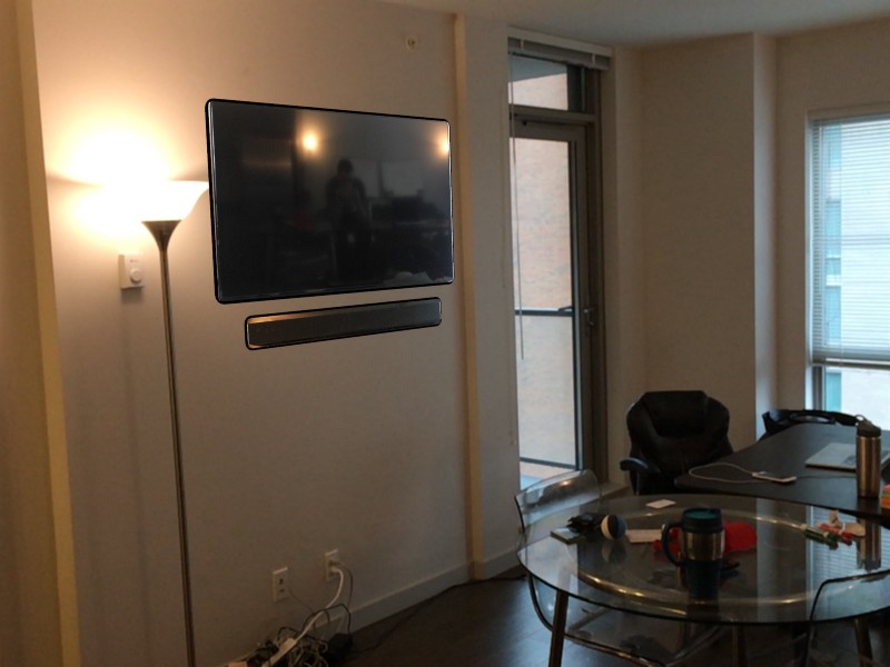 Testing TV Placement using PictureThat App