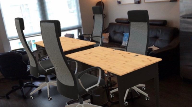 Trying virtual furniture using IKEA’s App